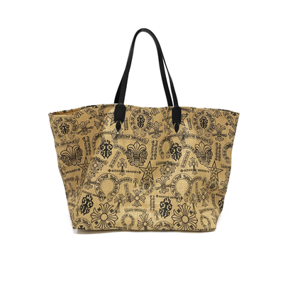 Chrome Hearts Straw Beach Bag