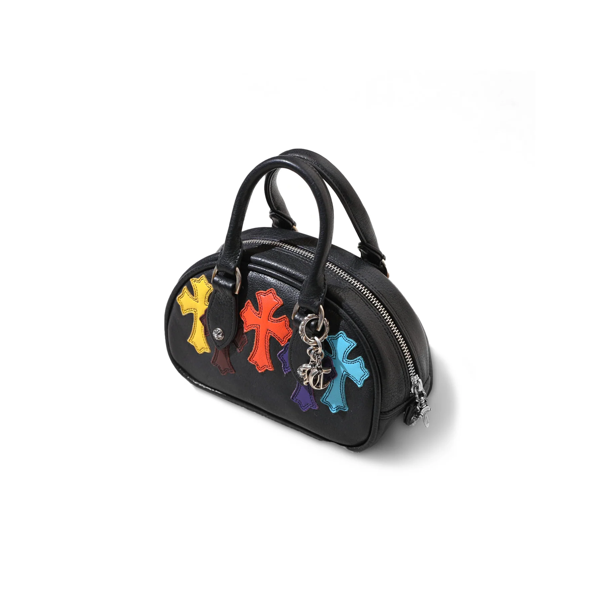 Chrome Hearts Multi Color Cross Patch Gym Bag