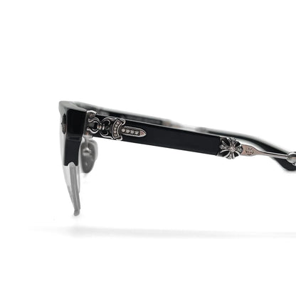 Chrome Hearts Evagilist Diamond BK/SS Glasses